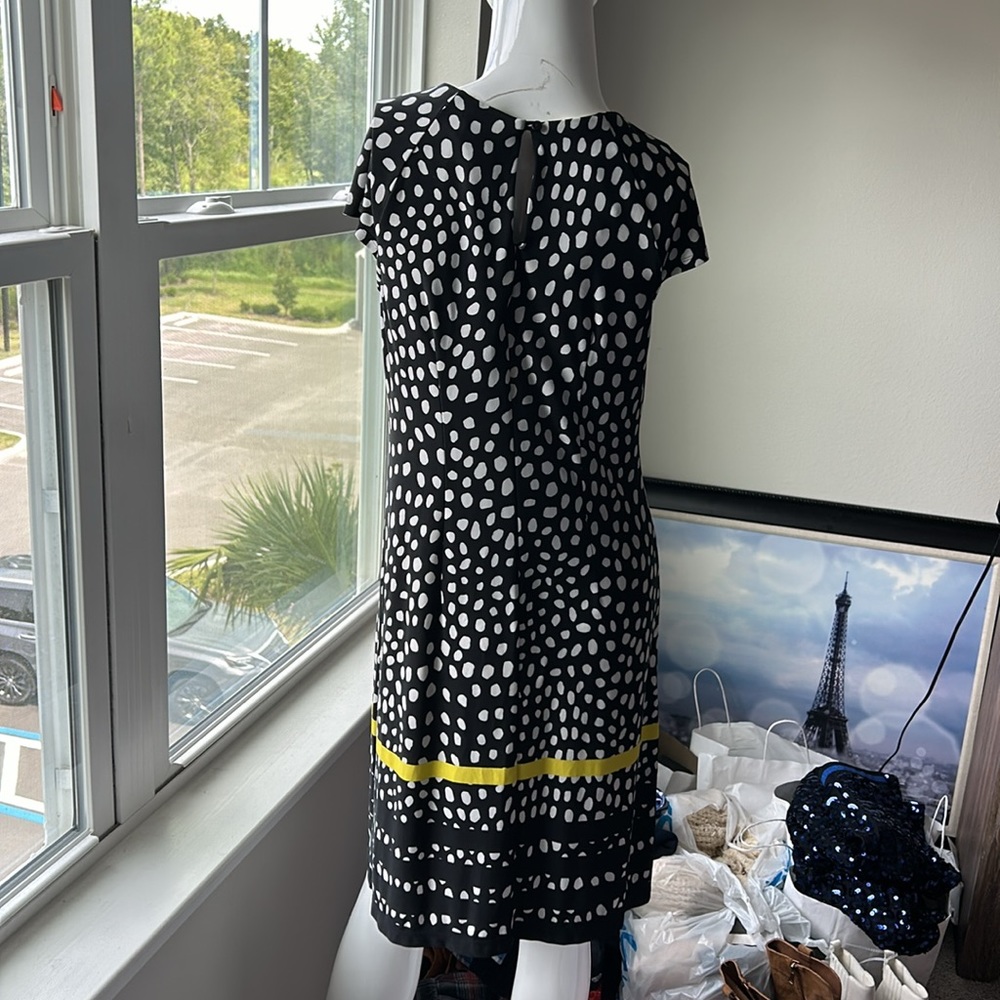 TAYLOR POLKA DOT DRESS SIZE 2 - Picture 3 of 8